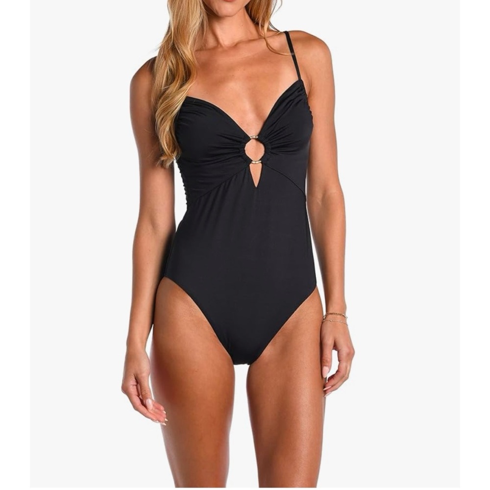 ❗️FINAL❗️ 🆕 SUNSHINE 79 Over The Shoulder Keyhole Plunge One Piece 🔴